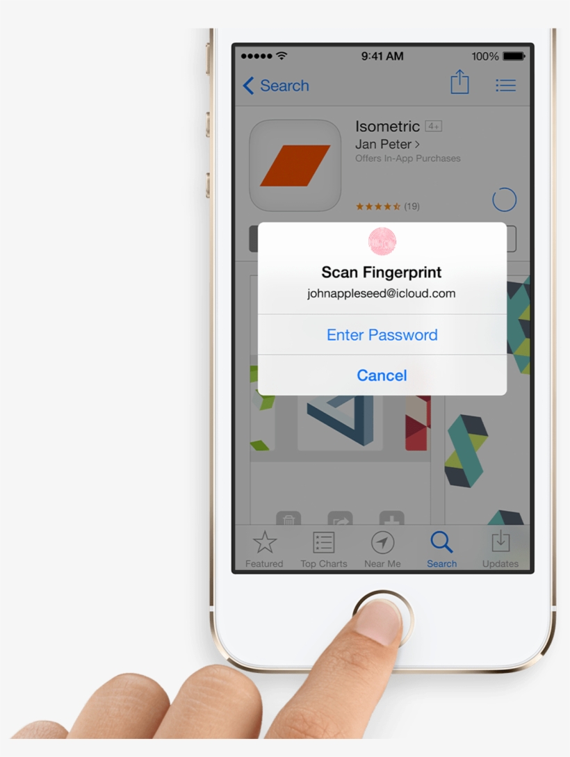 More Than $15k In Rewards Offered To Crack Apple's - Touch Id In App Purchase, transparent png download