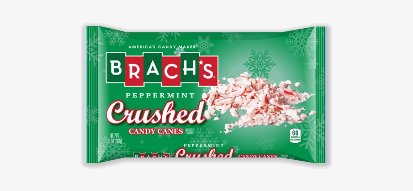 Brach's Peppermint Crushed Candy Canes - Brachs Peppermint Crushed Candy Canes, 10 Ounce, transparent png download