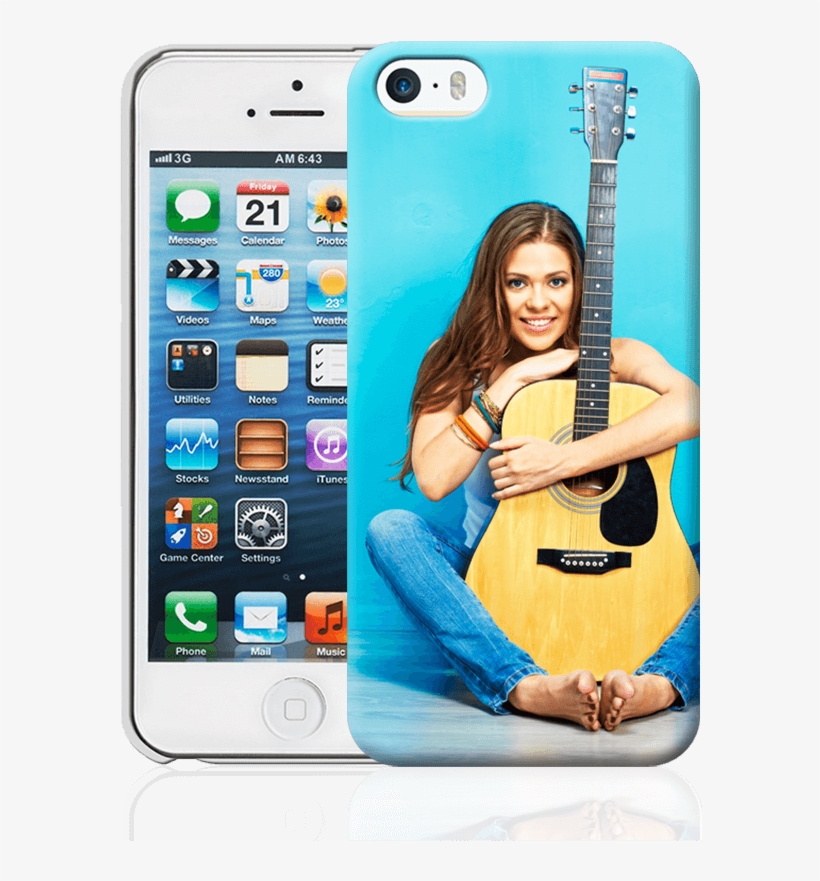Custom Iphone 5s Cases - Bakk Products Apple Iphone 5 16gb In Silver Refurbished,, transparent png download