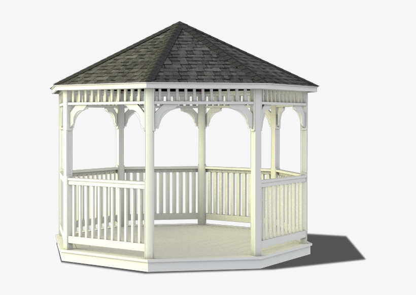 Octagon Thumbnail - Gazebo, transparent png download