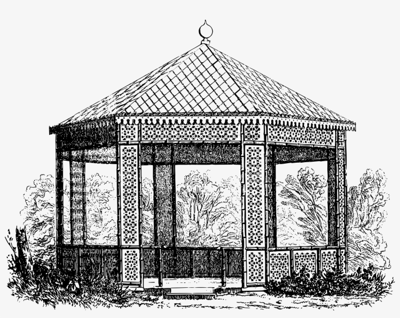 This Free Icons Png Design Of Vintage Gazebo, transparent png download