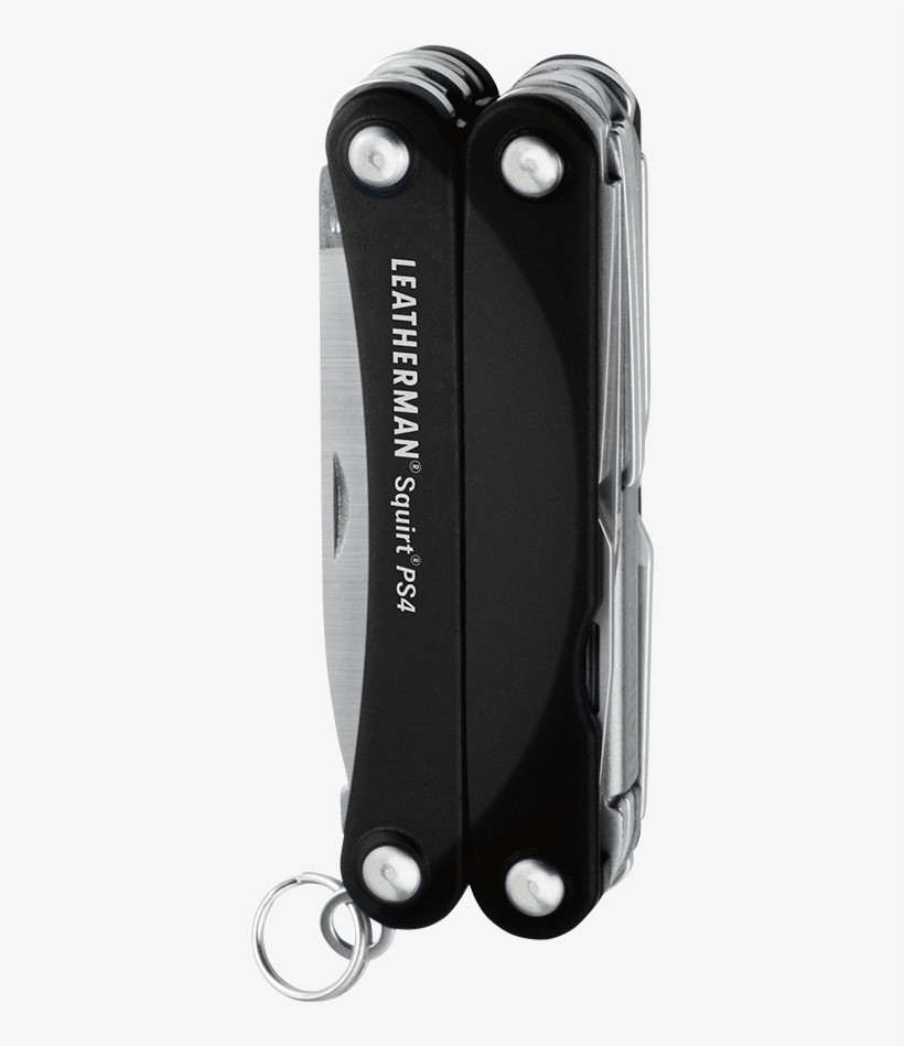 Squirt® Ps4 - Leatherman Squirt Es4 9 Tools Box Black, transparent png download