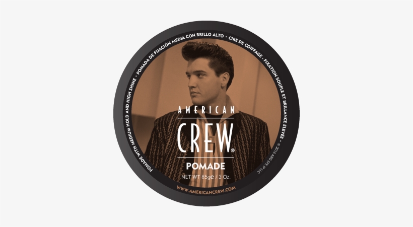 The American Crew Pomade Featuring Elvis Presley - American Crew Elvis, transparent png download