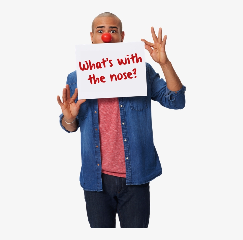 It's Red Nose Day, transparent png download