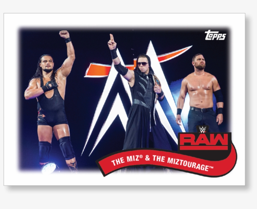 2018 Topps Wwe Heritage The Miz - The Miz, transparent png download