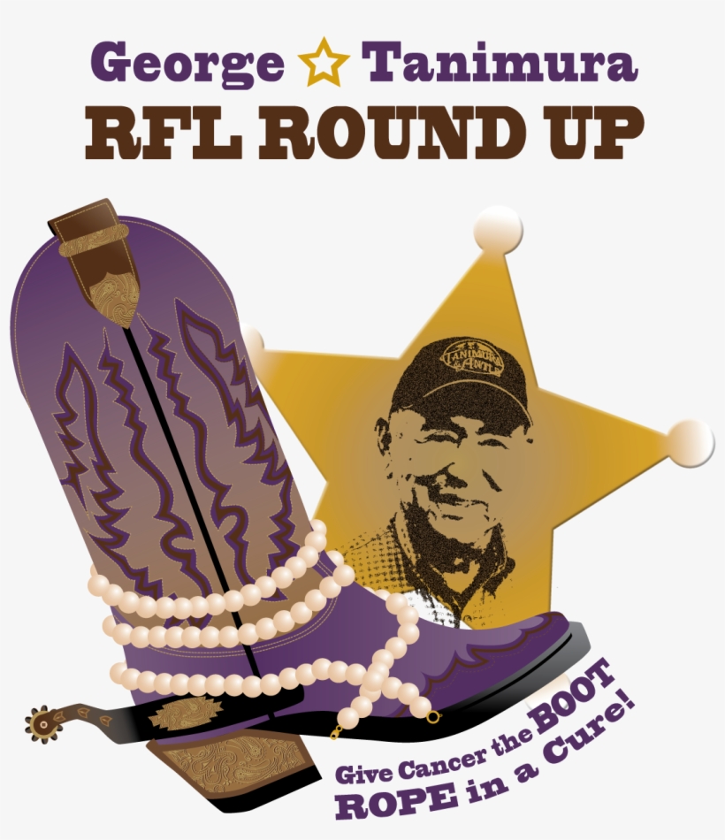 George Tanimura Relay For Life Round Up - Poster, transparent png download