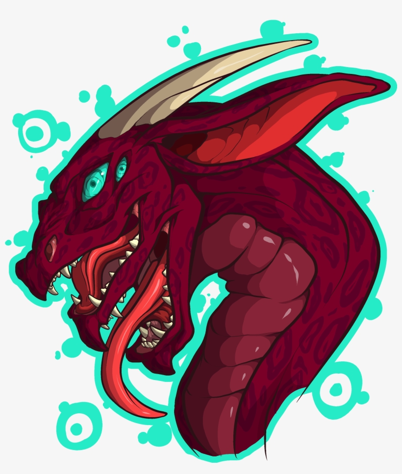 Dragon Head For Friend - Illustration, transparent png download