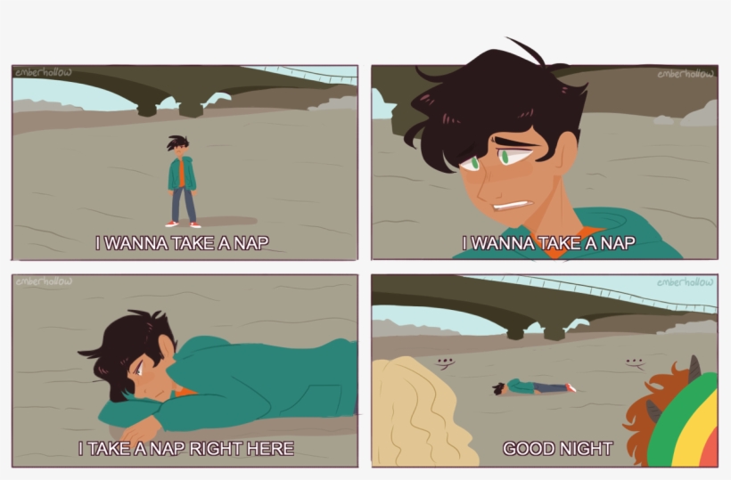 “it's Been 5 Hours And He's Starting To Drool Should - Fighting Percabeth Percy Jackson Fan Art, transparent png download