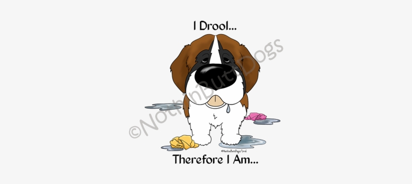 Bernard I Drool - Big Nose St. Bernard Journal, transparent png download