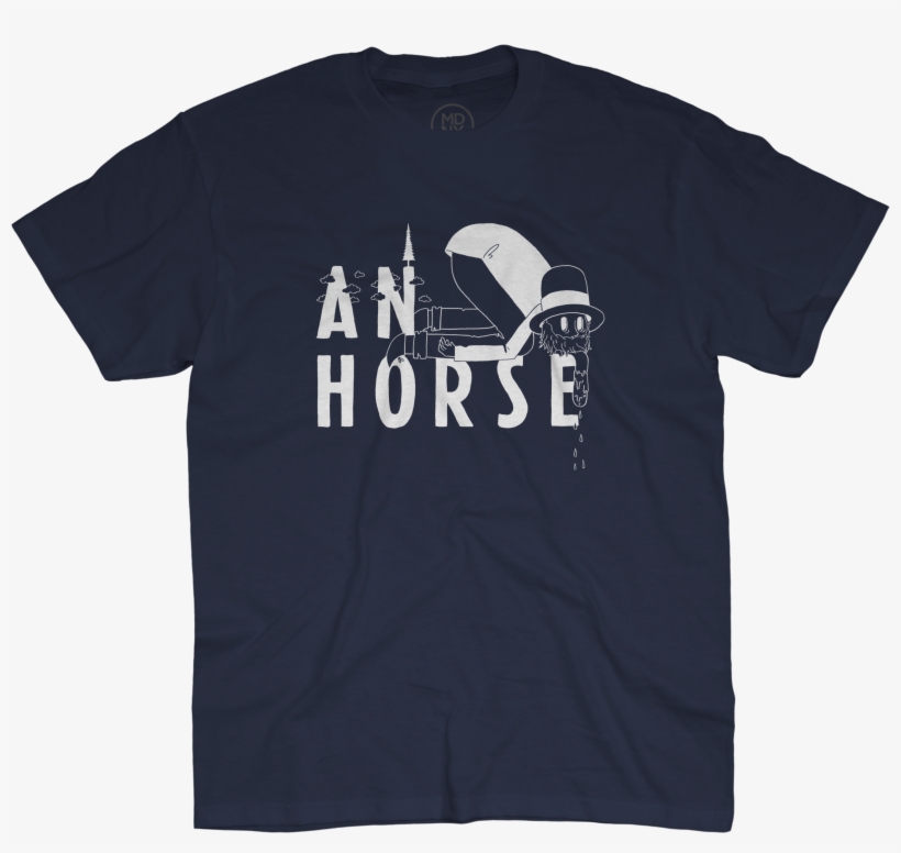 Giant Drool T-shirt Navy $20 - Friends Merchandise T Shirt, transparent png download