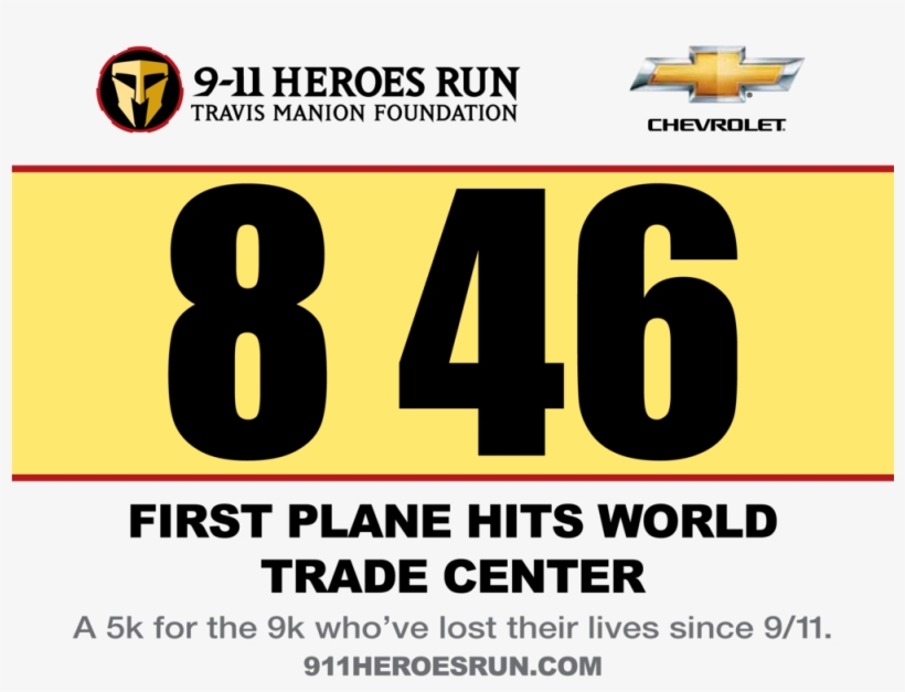 Travis Manion 9/11 Heroes Run Guerilla Bib Design, transparent png download