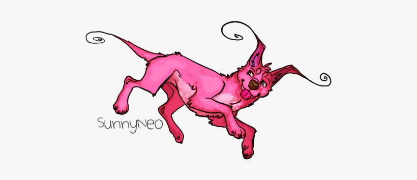 Pink Gelert - Illustration, transparent png download