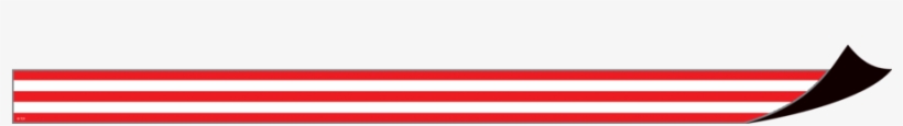 Red & White Stripes Magnetic Borders Alternate Image, transparent png download