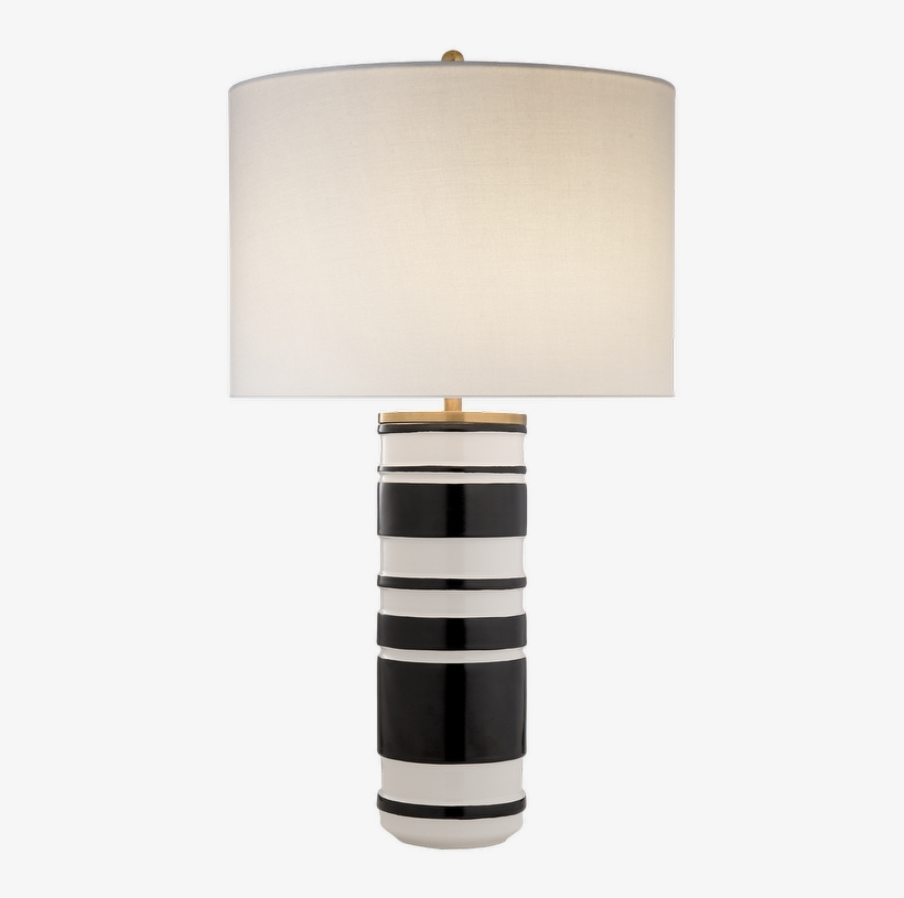Visual Comfort-hayes Sculpted Cylinder Table Lamp, transparent png download