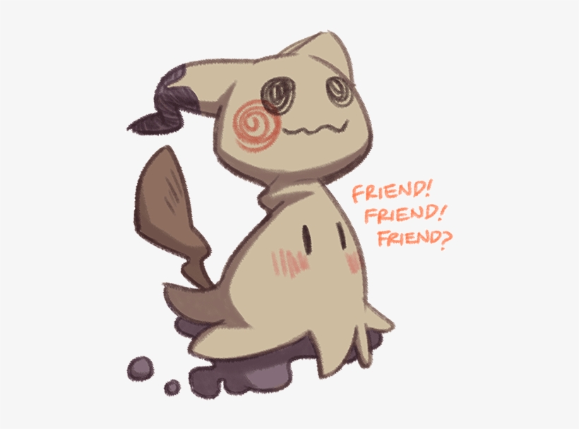 Mimikyu-chan - Mimikyu Friend, transparent png download