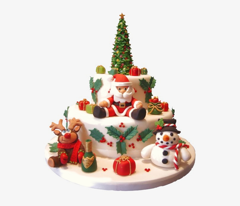 Cute Christmas Cakes, transparent png download