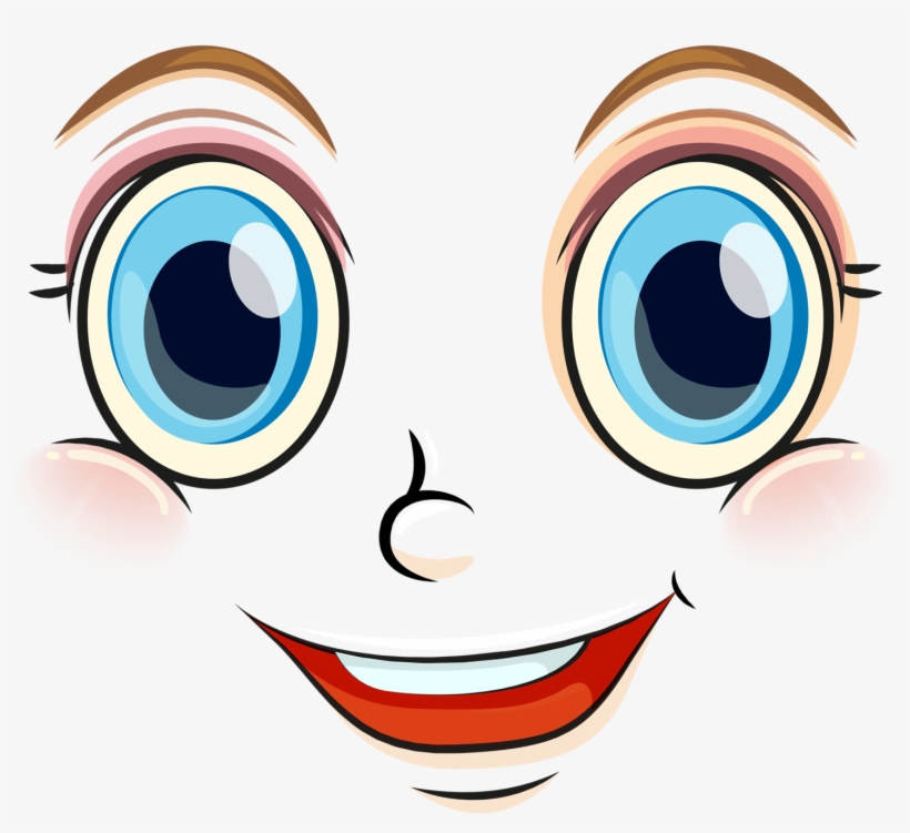 Ojos Caricatura Felices, transparent png download