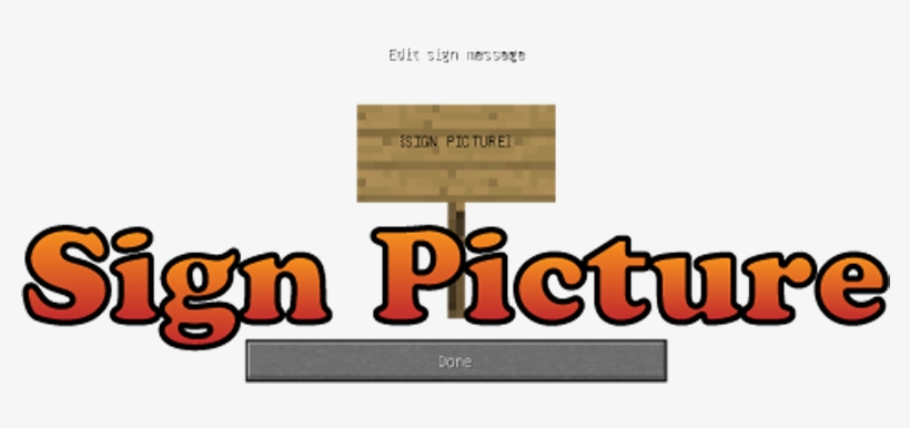 Signpicture Mod - Not Short Im Fun Size, transparent png download