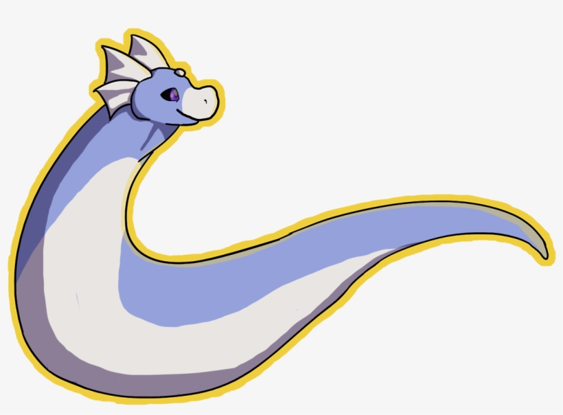 Violet The Dratini She's Part Of The Betsumon Group - Cartoon, transparent png download