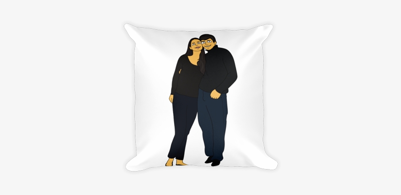 Pillow Couple Full Body - Love, transparent png download