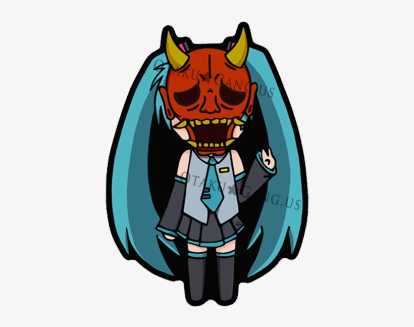 Oni Miku - Oni, transparent png download