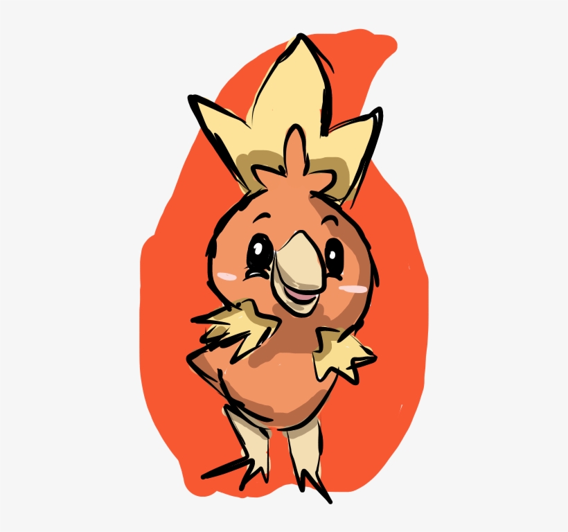 Oc Arthappy Chinese New Year Have A Torchic - Cartoon, transparent png download