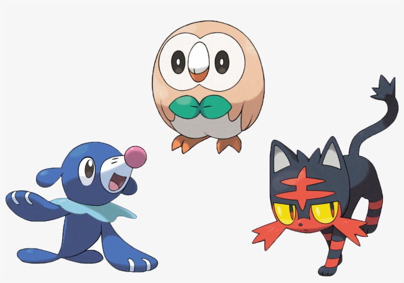 October - Sun And Moon First Pokemon, transparent png download