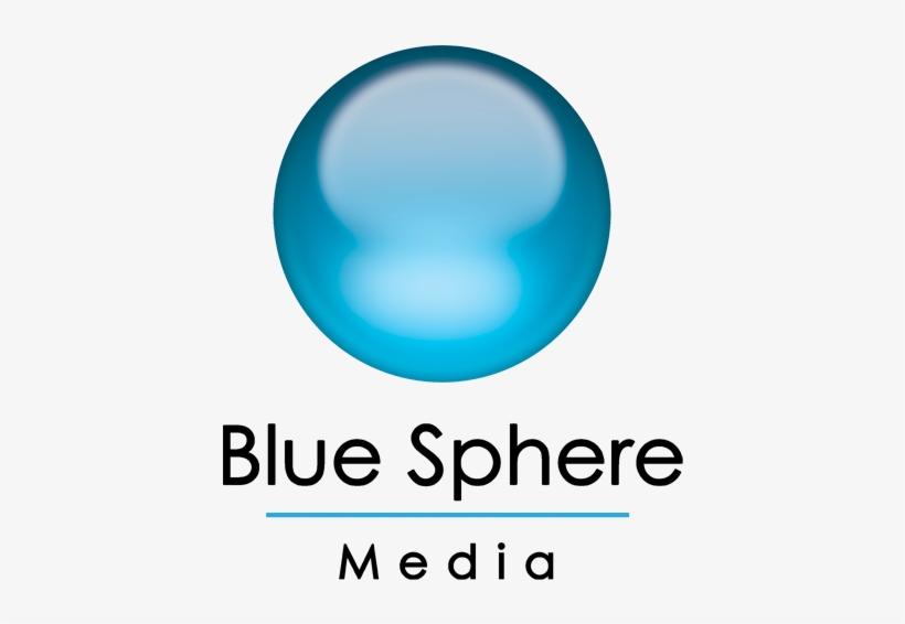 Bluespherelogov3 (1) - Blue Sphere Media Logo, transparent png download