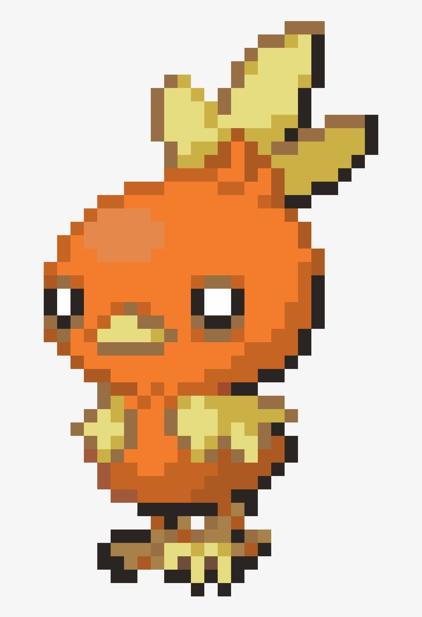 Torchic - Torchic Cross Stitch, transparent png download