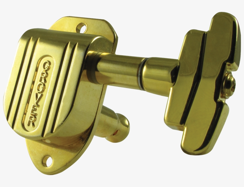 Grover, Imperial, 3 Per Side, Gold Image - Grover 150g Grover Imperial Tuners Gold, transparent png download