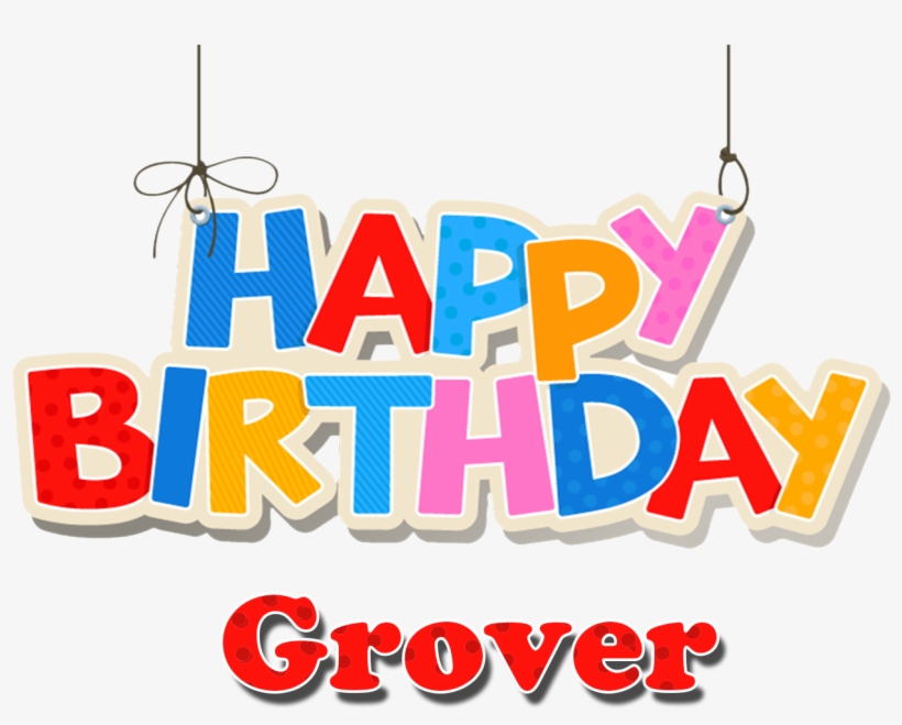 Grover Happy Birthday Name Png - Happy Birthday Bello! Dvd, transparent png download