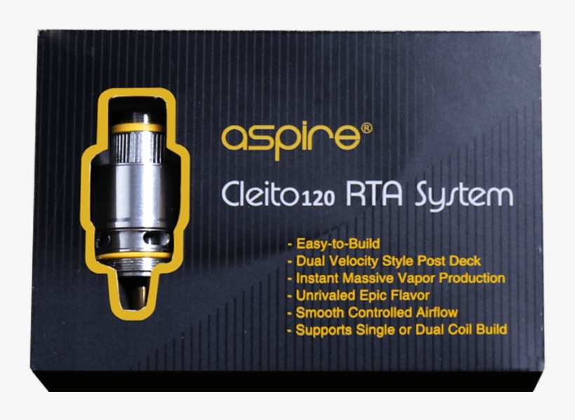 Ejuice Vape / Vaporon / Ecig / Vapenation / Vapers - Cleito 120 Rta, transparent png download