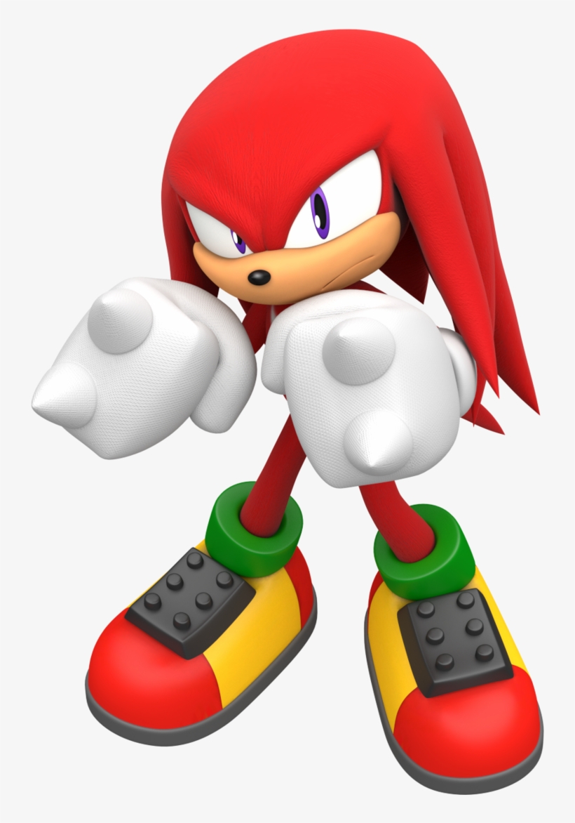Knuckles The Echidna - Knuckles The Echidna 3d, transparent png download