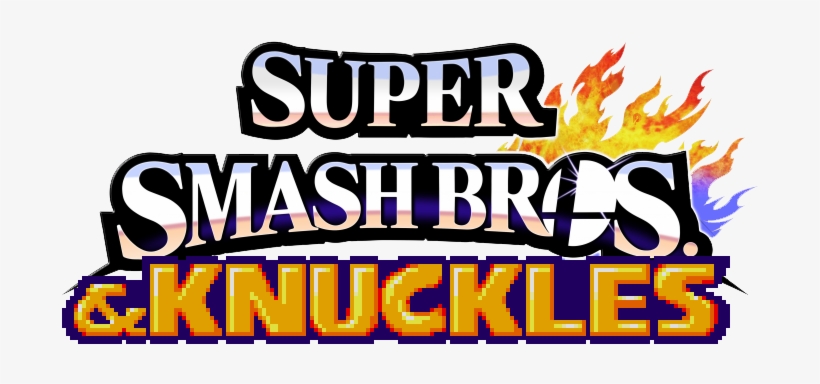 Super Smashbres Sknuckles Super Smash Bros - Super Smash Bros Png, transparent png download