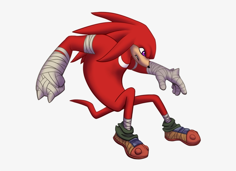 Knuckles - Knuckles The Echidna, transparent png download
