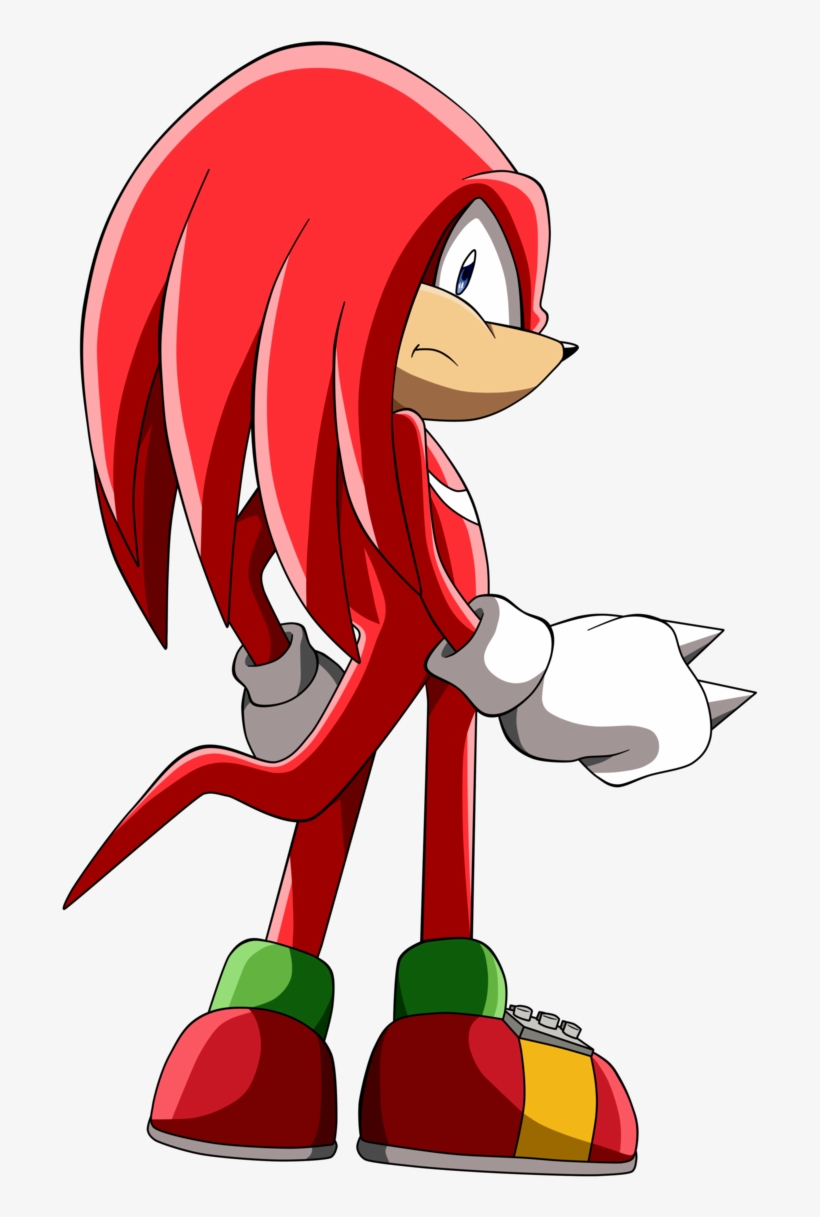 Knuckles - Knuckles The Echidna Anime, transparent png download