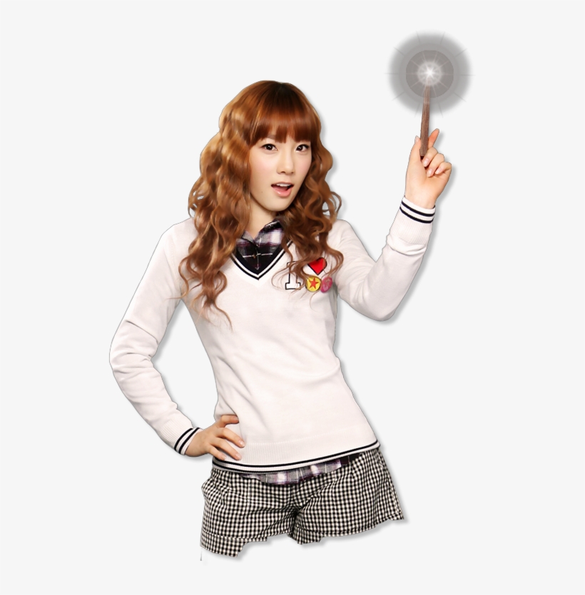 "taeyeon Unnie Look Like The Real Hermione Hair In - Taeyeon Chin Chin Radio, transparent png download