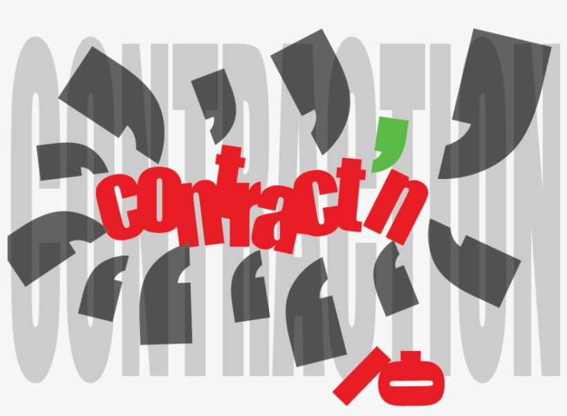 Contractionartboard-2 - Graphic Design, transparent png download