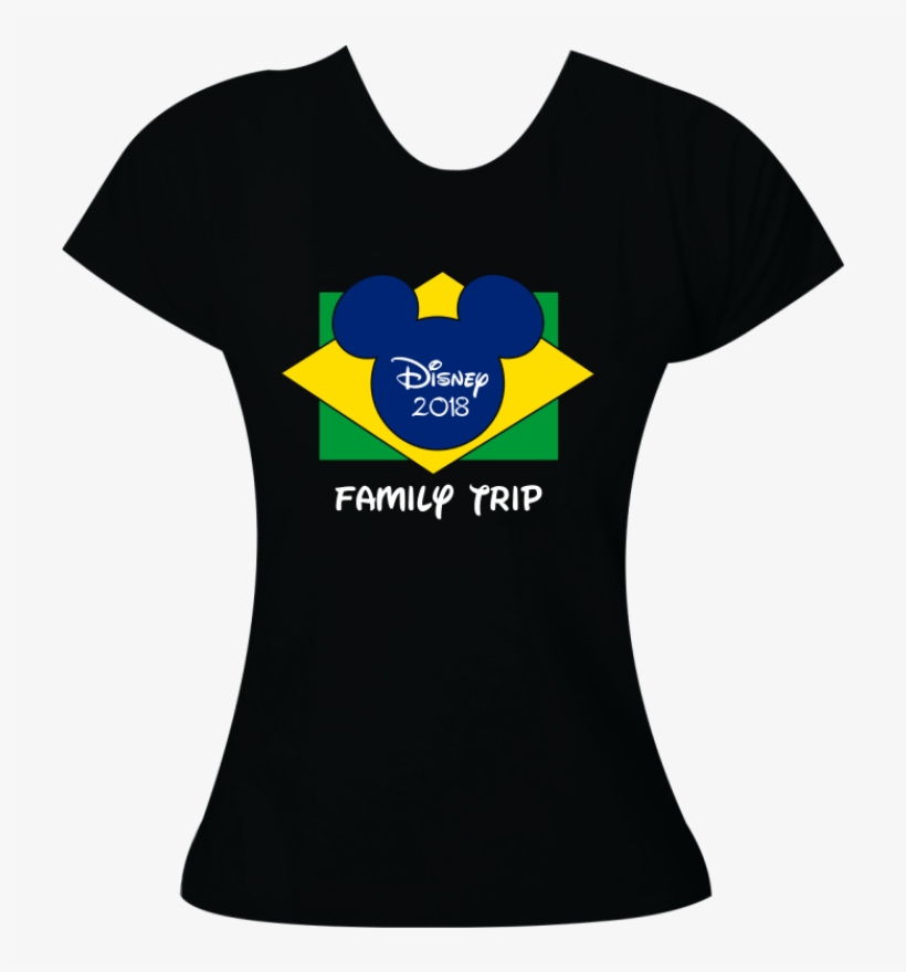 Camiseta Para Viagem À Disney - Mickey Mouse, transparent png download