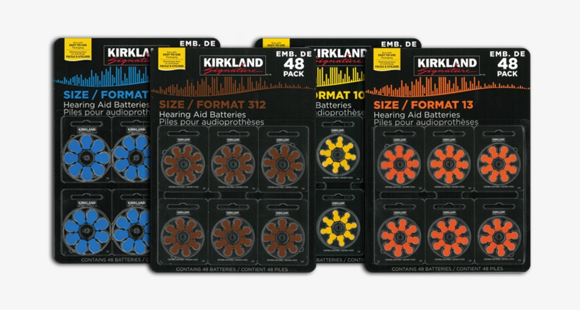 Battery Life - Kirkland Signature Emb. De 48 Kirkland 1.45 Volt Mercury, transparent png download