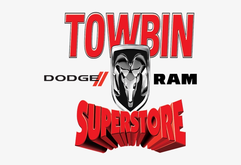 Towbin Dodge Logo - Ram Framed Fcg Black Silver Chrome Rock Star Buckle, transparent png download