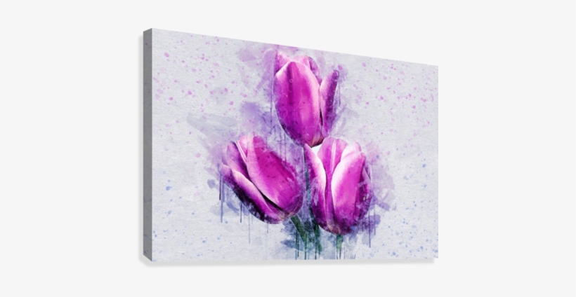 Flowerz Art - Igc Coaster Set 4 Pcs Round Designer Coasters Flower, transparent png download