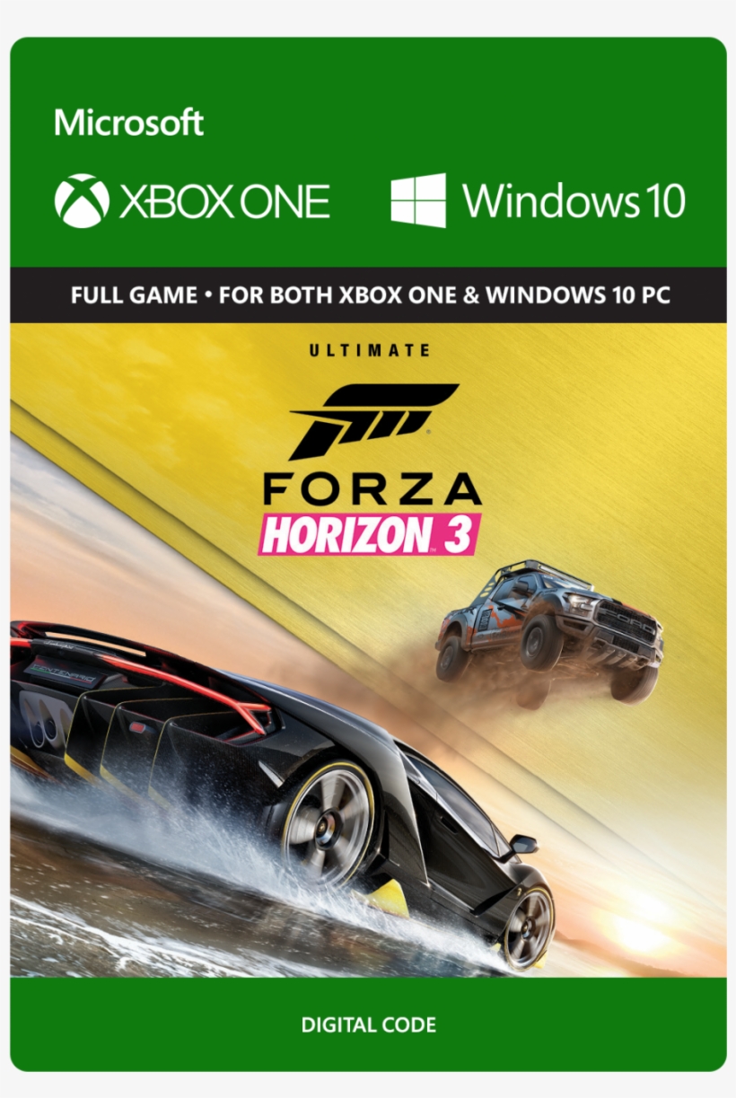 Buy Forza Horizon 3 Ultimate Edition - Forza Horizon 3 Windows 10, transparent png download