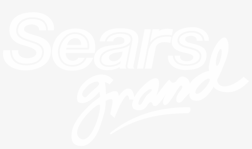 Sears Grand Logo Black And White - Twitter White Icon Png, transparent png download