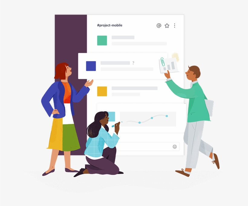 Slack Adds Ai To Improve Communication - Landing Pages, transparent png download