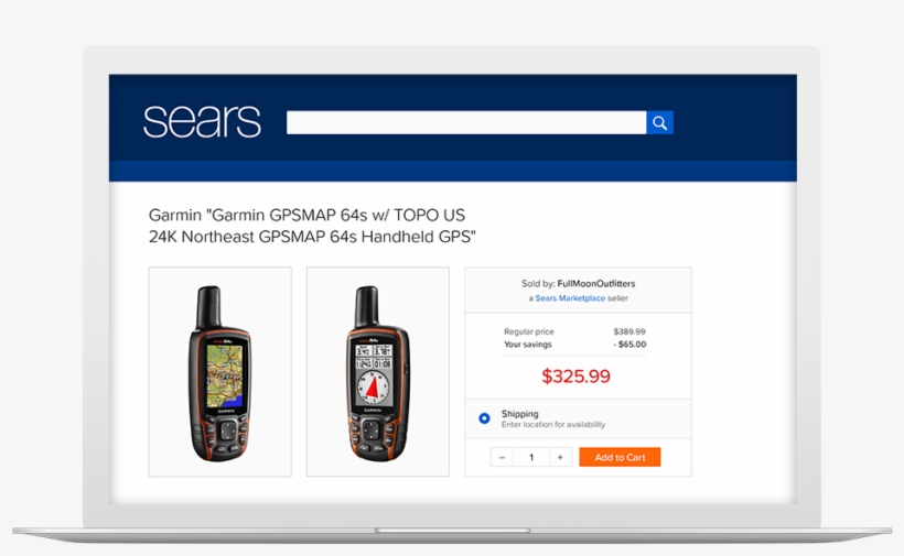 Sears Inventory Management Software For Ecommerce Businesses - Garmin 010-01199-22 Gpsmap 64st Topo Canada, transparent png download
