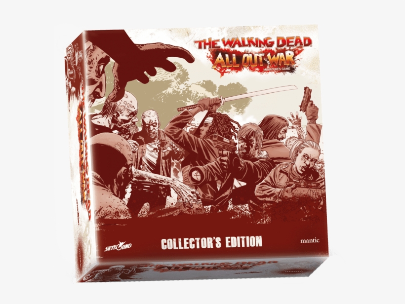 [ Img] The Walking Dead - Walking Dead: All Out War - Collector's Edition, transparent png download