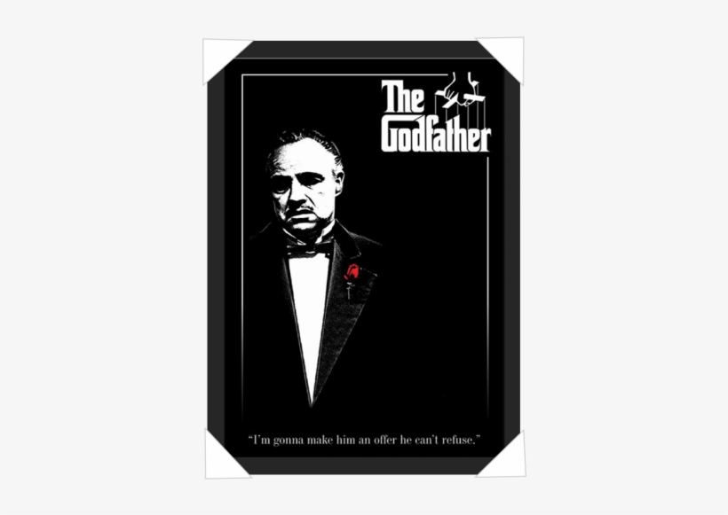 #402 - Godfather Poster, transparent png download