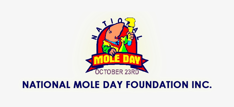 Celebrated Annually On October 23 From - National Mole Day Logo, transparent png download