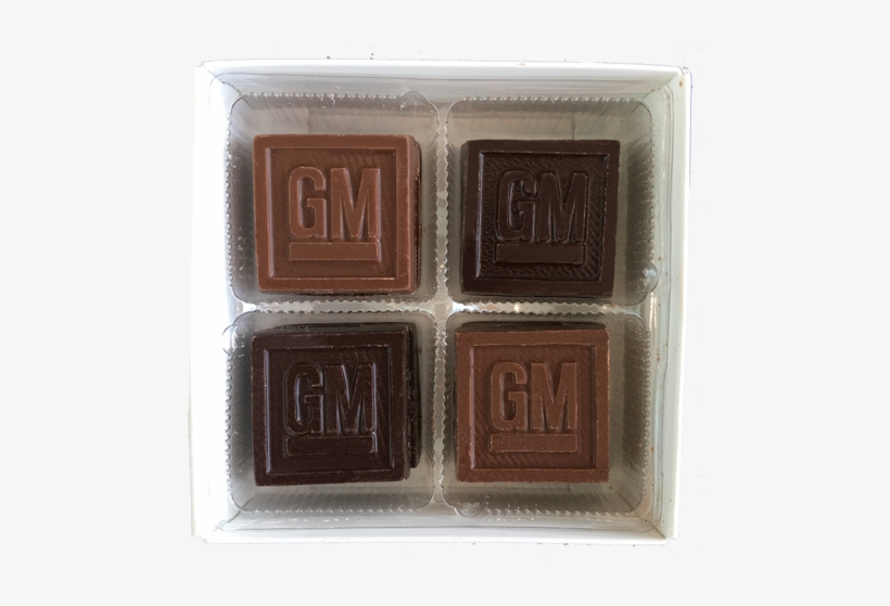 Sanders Chocolate Gm Logo 8 Count Box - Chocolate, transparent png download